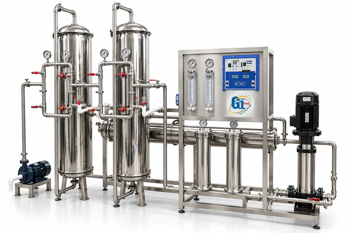 Stainless Steel (SS) RO Plant - G1 Aqua | R-Tech Systems & Services